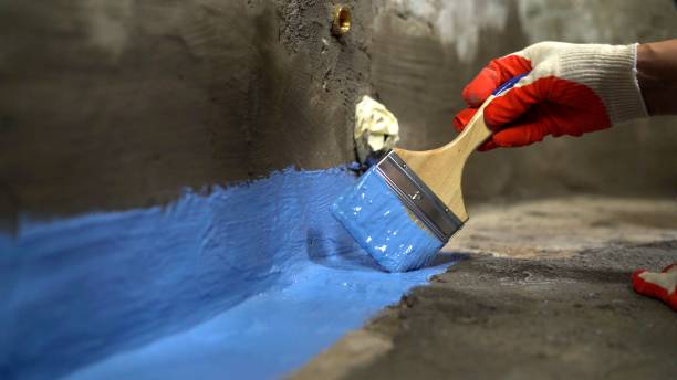 Commercial Foundation Crack Repair project at a Wood-Ridge, NJ business property by SJ Waterproofing Pros